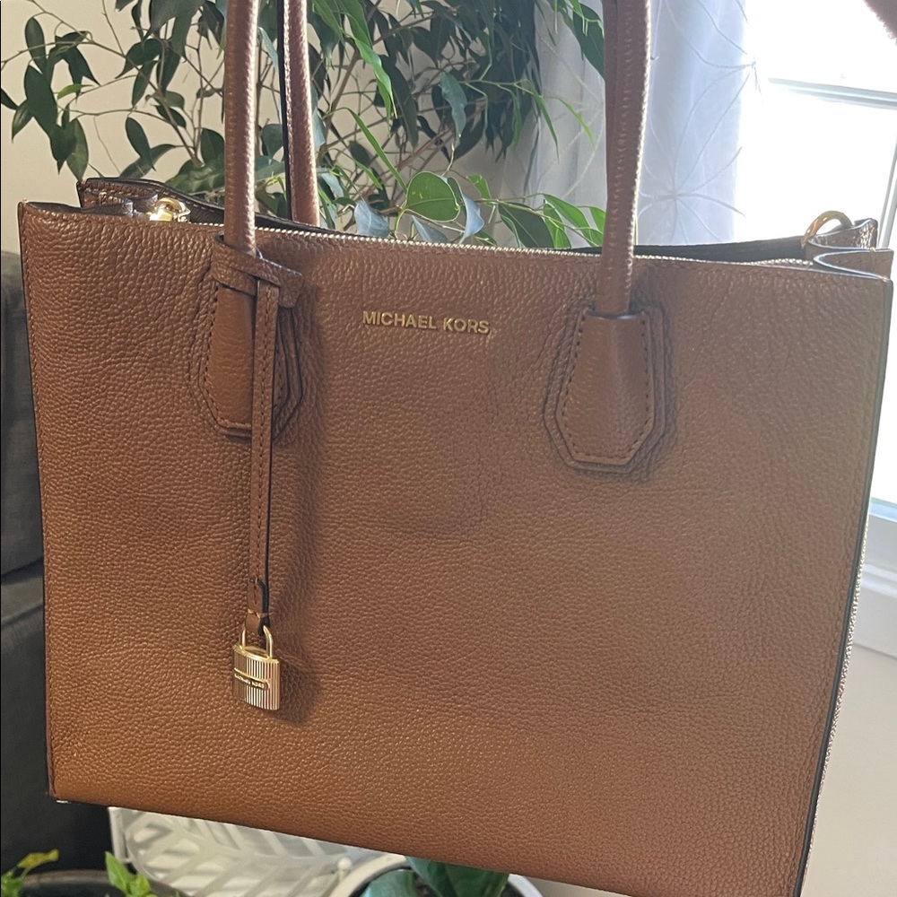 Michael Kors Tan Leather Tote